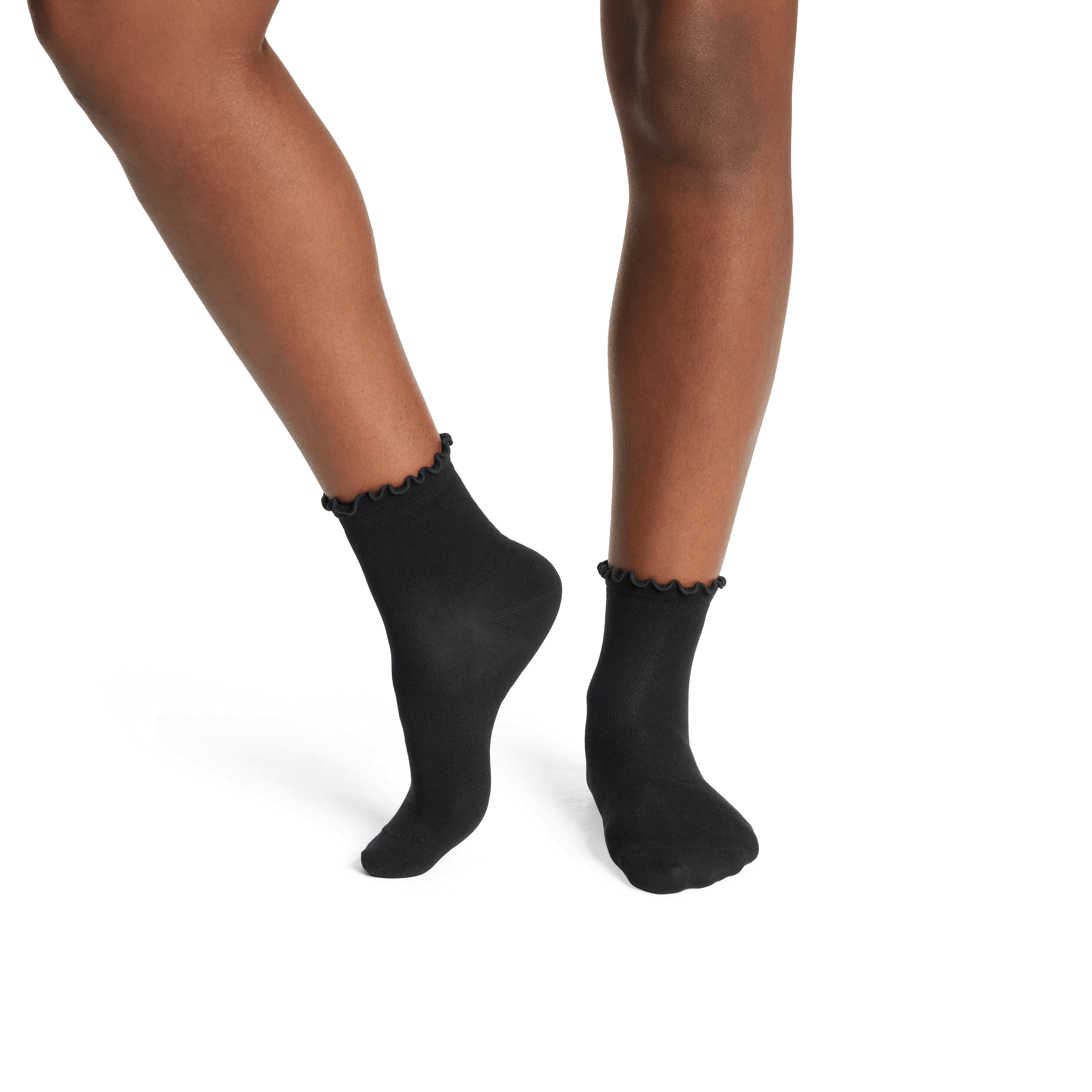 Women's Lightweight Frill Quarter Socks