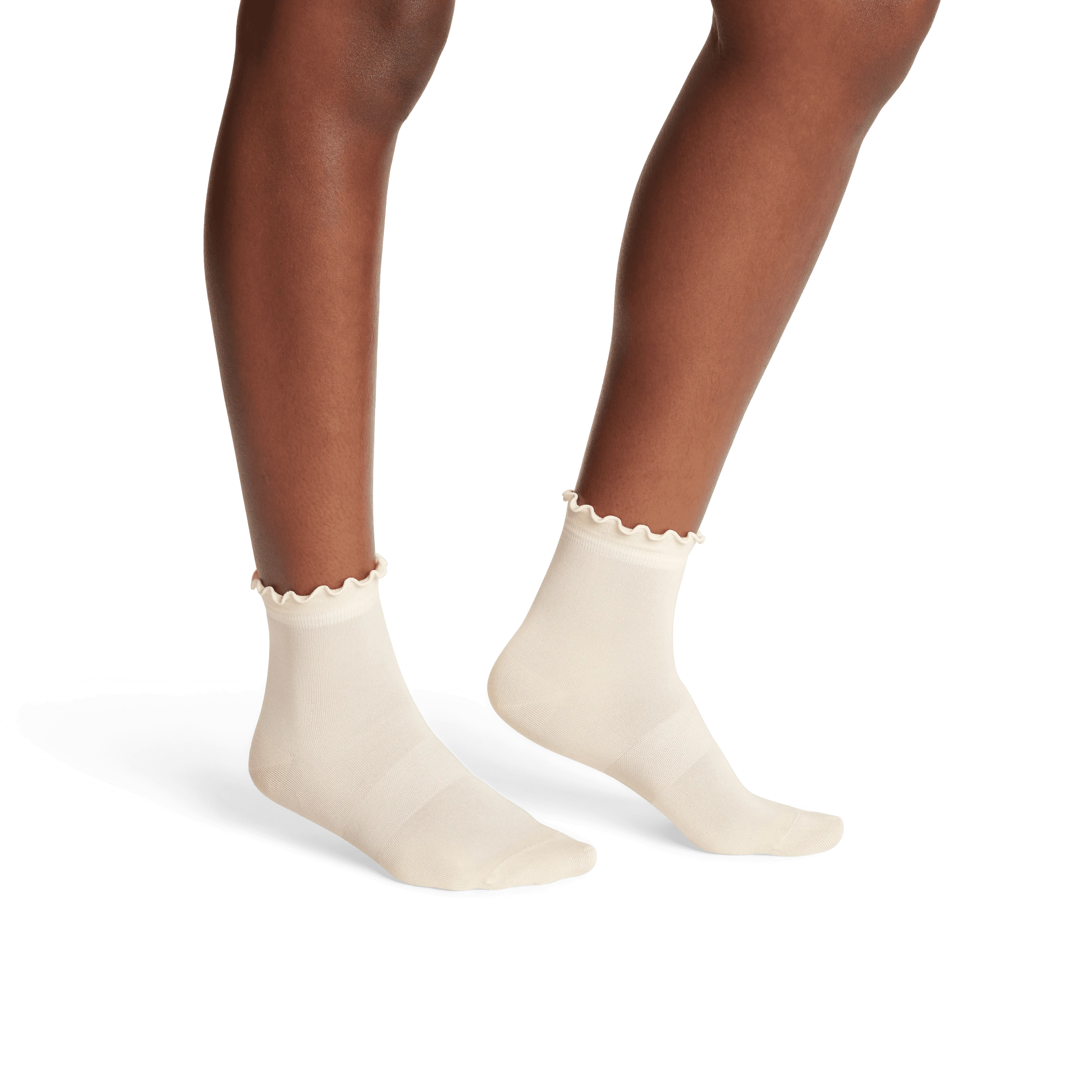 Women's Lightweight Frill Quarter Socks